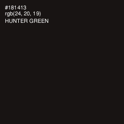#181413 - Hunter Green Color Image